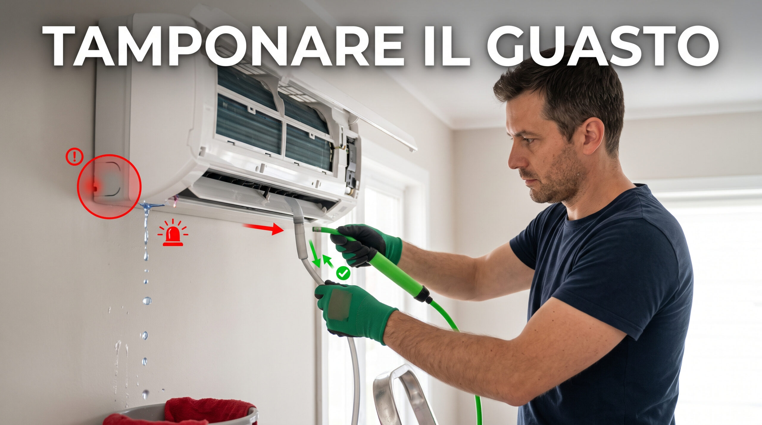 condizionatore perde acqua