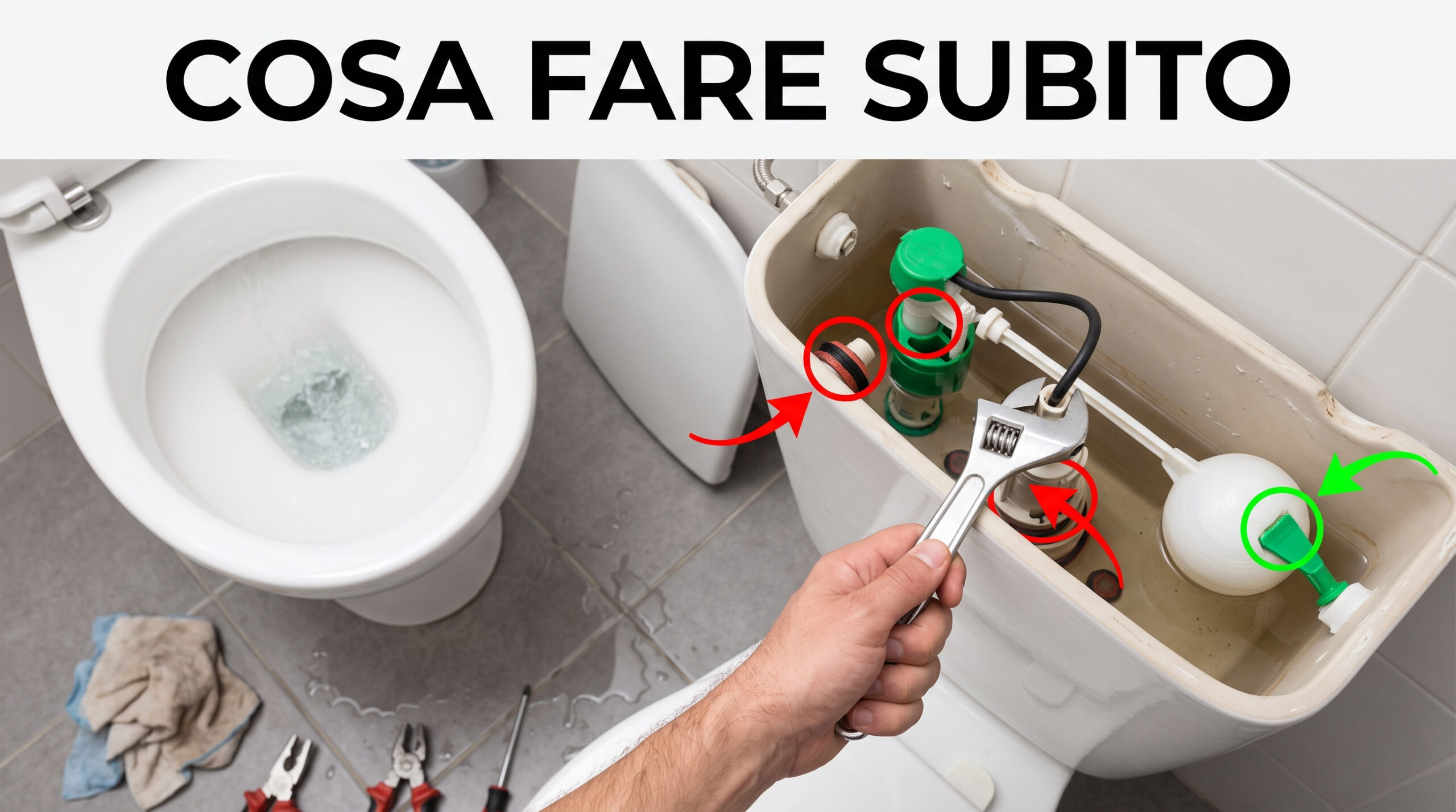 sciacquone che perde