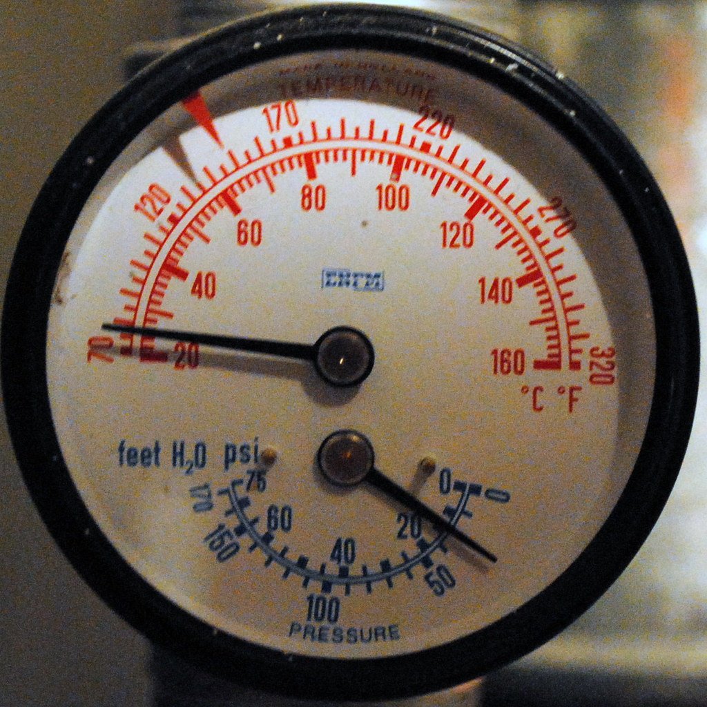 Pressure Gauge ~ Squared Circle