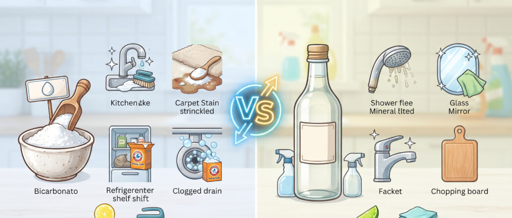 pulizie con bicarbonato