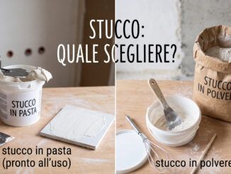 stucco in pasta o in polvere