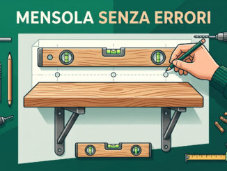 montare mensola a muro