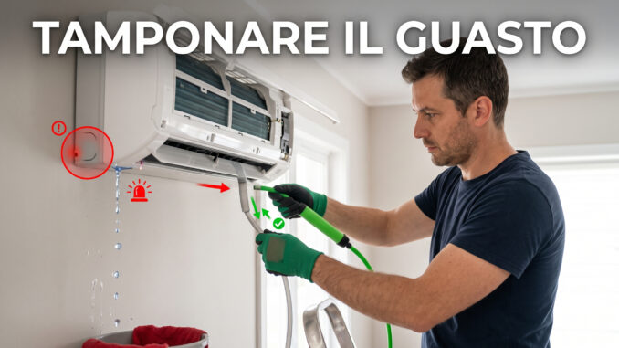 condizionatore perde acqua